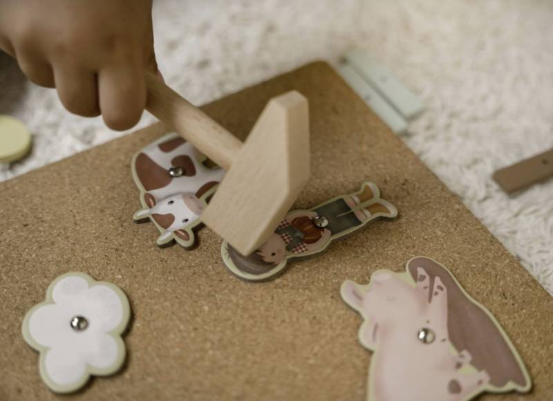 Little Dutch Tap tap art set Little Farm radošais komplekts bērniem Little Dutch Tap tap art set Little Farm radošais komplekts bērniem