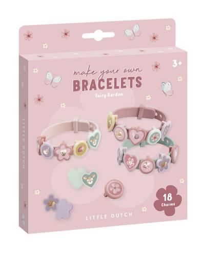 Little Dutch Slide Charm Bracelets Fairy Garden rokassprādzīšu veidošanas komplekts