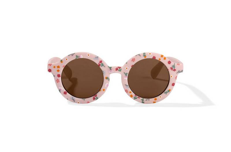 Little Dutch sunglasses Pink flowers bērnu saulesbrilles Little Dutch sunglasses Pink flowers bērnu saulesbrilles