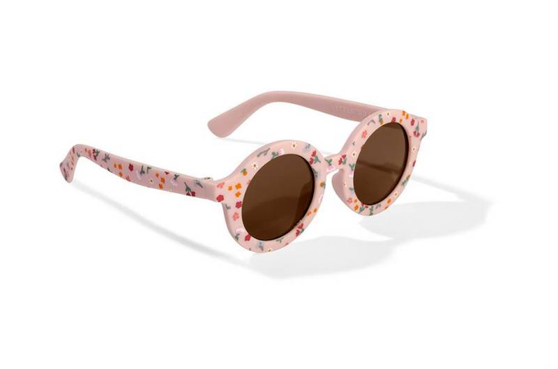 Little Dutch sunglasses Pink flowers bērnu saulesbrilles Little Dutch sunglasses Pink flowers bērnu saulesbrilles