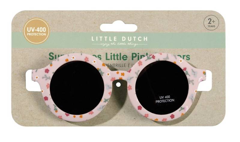 Little Dutch sunglasses Pink flowers bērnu saulesbrilles Little Dutch sunglasses Pink flowers bērnu saulesbrilles
