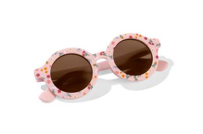 Little Dutch sunglasses Pink flowers bērnu saulesbrilles