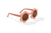 Little Dutch sunglasses Pink blush bērnu saulesbrilles