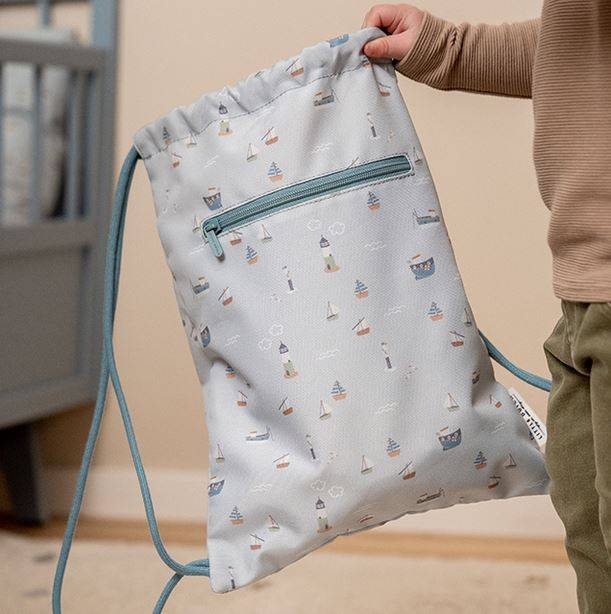 Little Dutch gym bag Sailors bay bērnu sporta mugursoma Little Dutch gym bag Sailors bay bērnu sporta mugursoma
