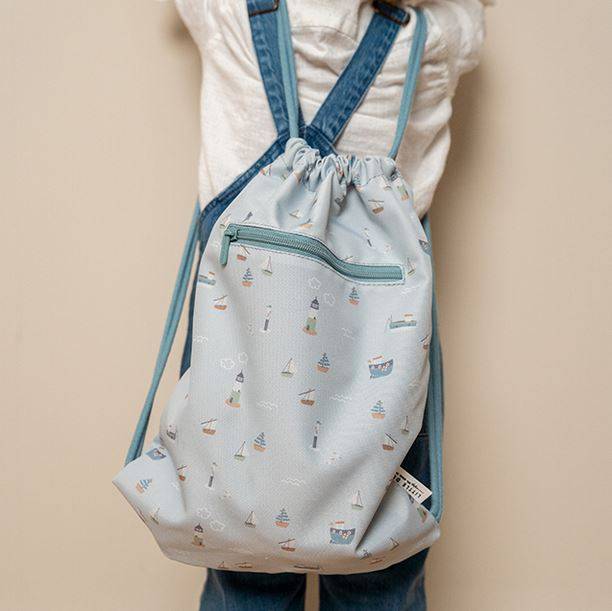 Little Dutch gym bag Sailors bay bērnu sporta mugursoma Little Dutch gym bag Sailors bay bērnu sporta mugursoma