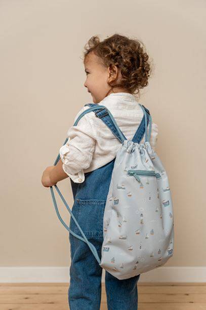 Little Dutch gym bag Sailors bay bērnu sporta mugursoma Little Dutch gym bag Sailors bay bērnu sporta mugursoma