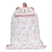 Little Dutch gym bag Flowers and butterflies bērnu sporta mugursoma