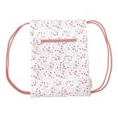 Little Dutch gym bag Flowers and butterflies bērnu sporta mugursoma