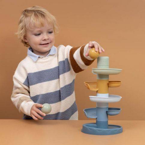 Little Dutch Spiral Tower Blue spirālveida tornis zils Little Dutch Spiral Tower Blue spirālveida tornis zils