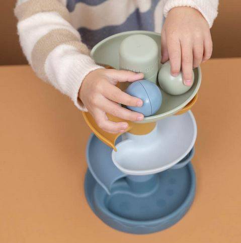 Little Dutch Spiral Tower Blue spirālveida tornis zils Little Dutch Spiral Tower Blue spirālveida tornis zils